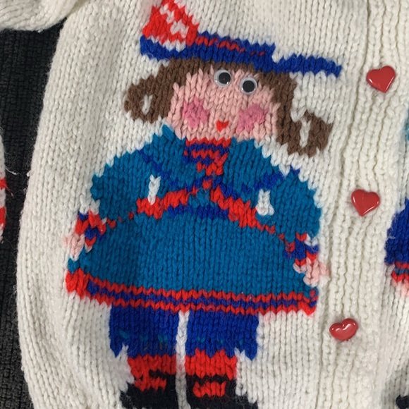 Vintage Puffin Cardigan Size 6 - Picture 4 of 8